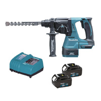 Makita 18V 24mm Brushless Rotary Hammer Drill 3.0Ah DHR242RFE