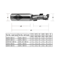 Carbitool 12mm Straight P.C.D. Bit DIATL XE 12M 12