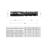 Carbitool 20mm Straight P.C.D. XP Bit DIATRXEXP20M25