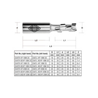 Carbitool 18mm Straight P.C.D. HP Bit DIATRXEHP18M20