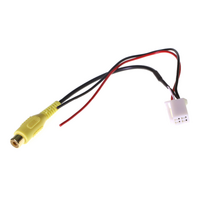 For Toyota Landcruiser Land Cruiser 200 series Aftermarket Camera adapter to connect to Factory screen 4 pin | APVTY14