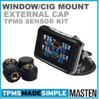 TPMS Tyre Pressure Monitoring System External Sensor LCD Display Wireless 4WD PSI 4x4 | TP-13
