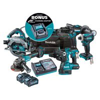 Makita 5 Piece 40V Max 4.0Ah Combo Kit DK0144G501