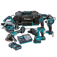 Makita 5 Piece 40V Max Brushless Combo 4.0Ah Kit DK0144G502
