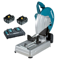 Makita 18Vx2 355mm Brushless Cut off Saw 5.0Ah Set DLW140PT2