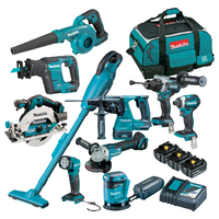 Makita 18V Brushless 10 Piece Combo Kit DLX1049GX1