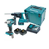 Makita 18V Brushless 2 Piece 6.0Ah Combo DLX2374GX1