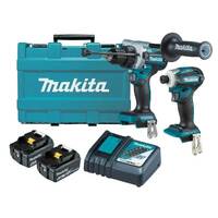 Makita 18V Brushless 2 Piece 6.0ah Combo DLX2455G