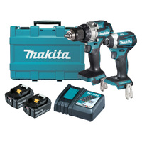 Makita 18V Brushless 2-Piece Combo Kit DLX2506T