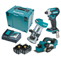 Makita 18V 5.0Ah 3 Piece Brushless Combo DLX3134TJ