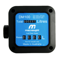 Macnaught Fuel Meter 1" BSP(F) ports DM100-01