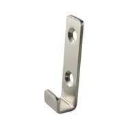 Single robe hook - silver