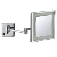 3x led magnifying mirror wall mount