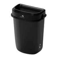 Plaza waste bin 32l - black