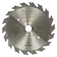 DeWalt 165mm x 20 x 18T FT Wood Extreme Saw Blade DT1089-QZ