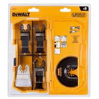 DeWalt 5pc Multi-Tool Wood/Nails Set DT20715-QZ