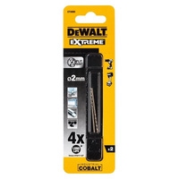 DeWalt 2.0mm HSS-CO Extreme Industrial Cobalt - 2pk DT4900-QZ