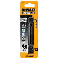 DeWalt 2.5mm HSS-CO Extreme Industrial Cobalt - 2pk DT4901-QZ