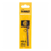 DeWalt 6.0mm HSS-G Extreme 2 Metal Drill Bit DT5048-QZ