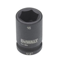 DeWalt 16mm Deep Well Extreme Impact Socket 1/2" Drive DT7534-QZ