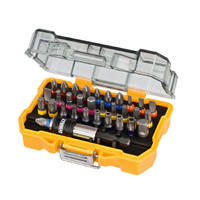 DeWalt 32pc Screwdriver Bits XSTC High Performance Colour Coded DT7969-QZ