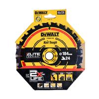 DeWalt 184x20/16mm 24T ELITE Circular Saw Blade DT90257-QZ