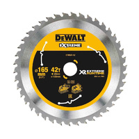 DeWalt 165mm x 20 42T Wood Extreme Runtime Saw Blade DT99561-QZ