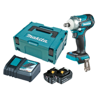 Makita 18V Brushless 1/2" Impact Wrench 5.0ah Set DTW300RTJ