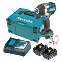 Makita 18V Brushless 1/2" Impact Wrench 5.0Ah Set DTW700RTJ