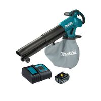 Makita 18V Brushless Blower Vacuum 5.0ah Set DUB187T003