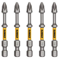 DeWalt 5pk PH2 Max Impact 63.5mm Power Bit DWA2PH2MI5