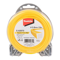 Makita 3mm x 15m Square Trim Pro Yellow Line E-02870