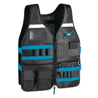 Makita Work Vest - Adjustable Pockets E-05636