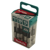 Makita HEX5 x 50mm Impact XPS Power Bit (15pk) E-09282