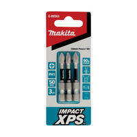 Makita PH1 x 50mm Impact XPS Power Bit (3pk) E-09363