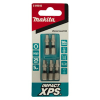 Makita SQ3 x 25mm Impact XPS Insert Bit (5pk) E-09640