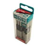 Makita SQ3 x 75mm Impact XPS Power Bit (15pk) E-09793