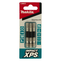 Makita T40 x 50mm Impact XPS Power Bit (3pk) E-09977