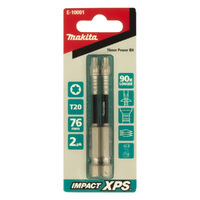 Makita T20 x 75mm Impact XPS Power Bit (2pk) E-10001