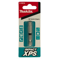 Makita 1/4" SQ x 50mm Impact XPS Socket Adapter (1pk) E-10316