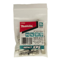 Makita 3/8" SQ x 50mm Impact XPS Socket Adapter (10pk) E-10366