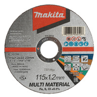 Makita 115x1.2x22mm Multi Cutting Disc - 10pk E-10718-10