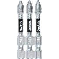 Makita Impact-X PH1 x 51mm (2") Driver Bits - 3 Pack E-18437