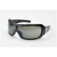 Eyres by Shamir DAREDEVIL Sapphire Black Frame Grey FS Lens Safety Glasses