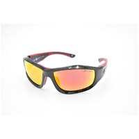 Eyres by Shamir ICEBERG Aluminum Black Frame Polarised Grey Red Revo Water Repellent Safety Glasses