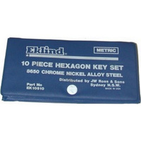 Eklind 10 Pce Hex Key Set Metric EK10510