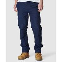 Mens elastic pant navy