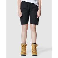 Womens Elastic Utility Short Black