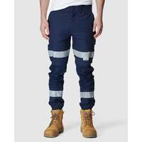 Mens Reflective Cuffed Pant Navy28