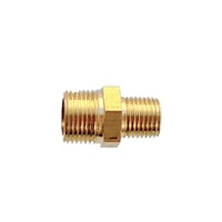EMAX Double Air Fitting Brass Male 1/4 - 3/8"